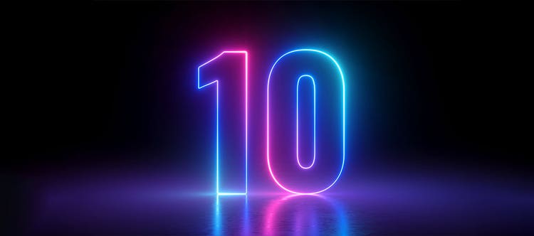 A Decade of DIA and Key Milestones