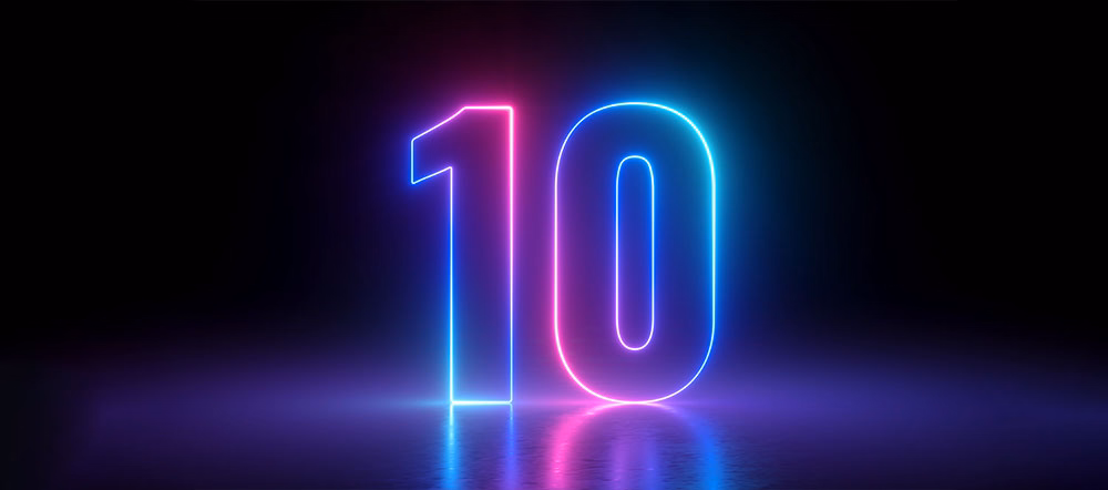 A Decade of DIA and Key Milestones