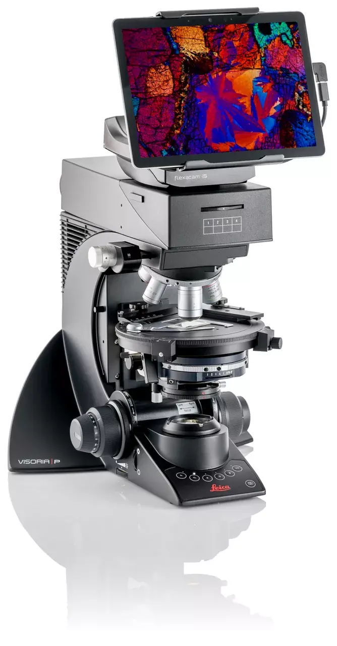 Visoria P Digital Polarization Microscope for Industrial Applications (Transparent samples only)