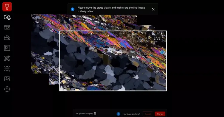 Visoria P Digital Polarization Microscope for Industrial Applications (Transparent samples only)