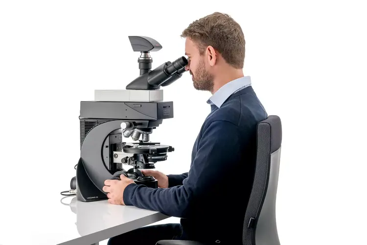 Visoria P Polarization Microscope for Geosciences Including Conoscopy with Flexacam c5