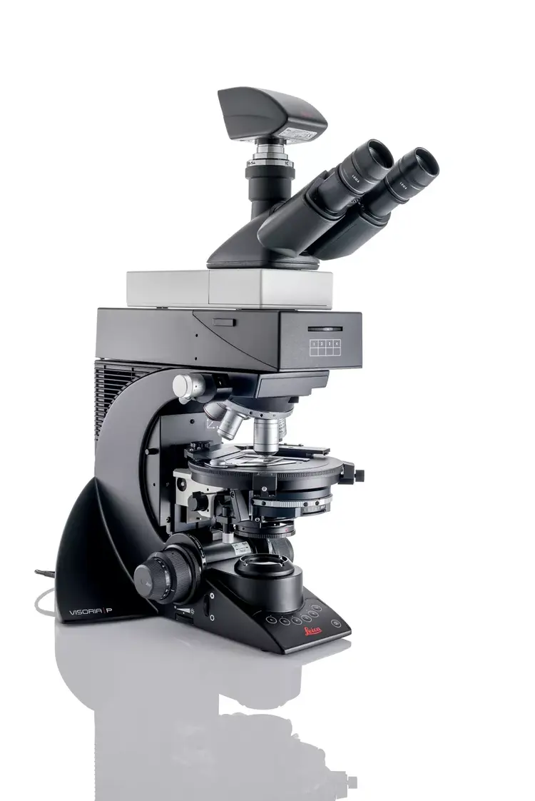 Visoria P Polarization Microscope for Geosciences Including Conoscopy with Flexacam c5
