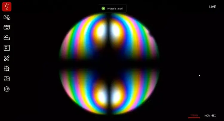 Visoria P Digital Polarization Microscope for Industrial Applications (Transparent samples only)