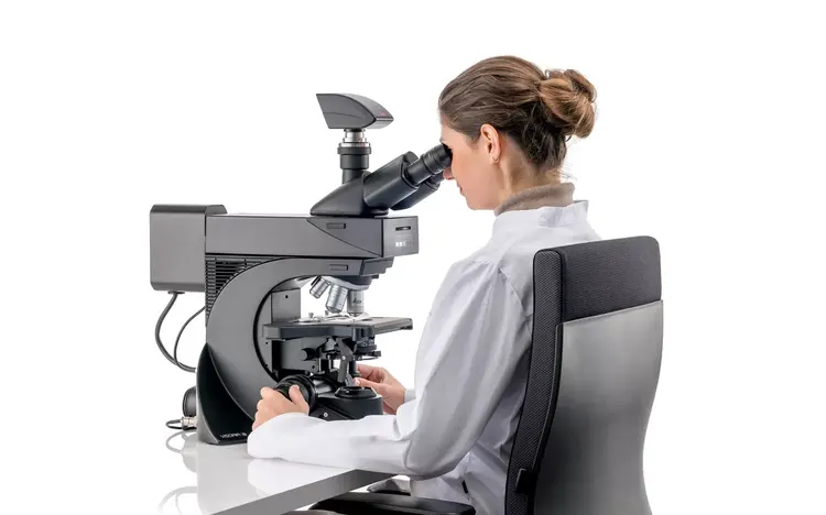 Visoria B Laboratory Microscope for Hematopathology or Clinical Microbiology