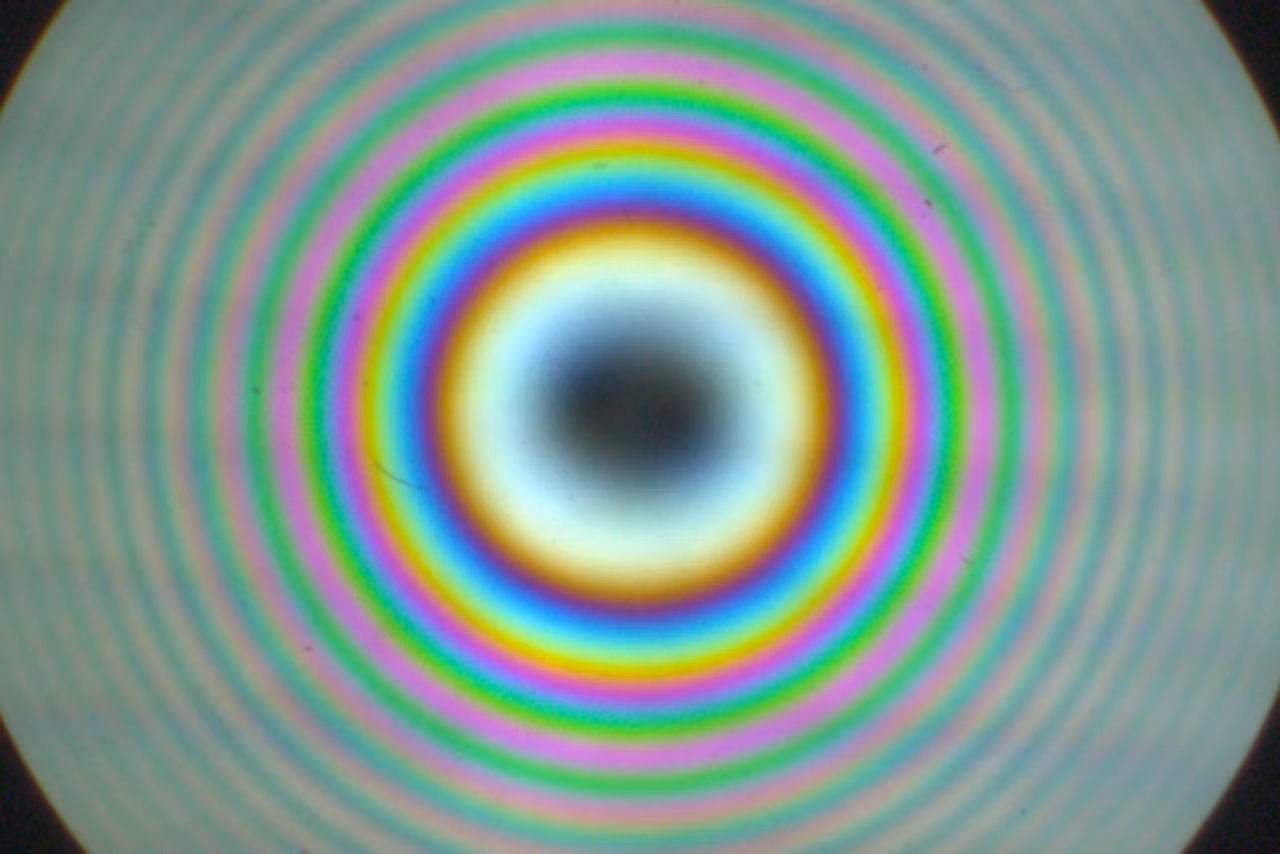 Conoscopic Image Calcite Circular Kid21756567
