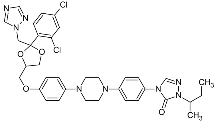 Itraconazole, Cytochrome p450 inhibitor(AB120816)