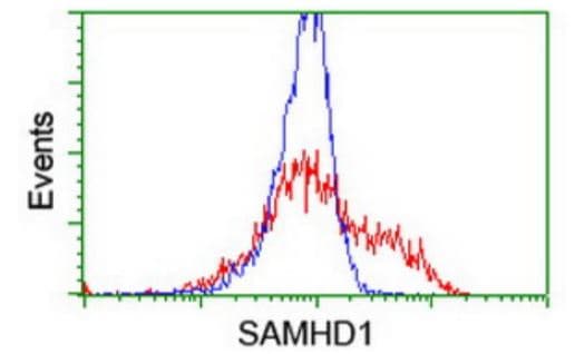 Samhd1 Antibody Oti1a1 Ab128107  Flow Cytometry Intracellular Img91820