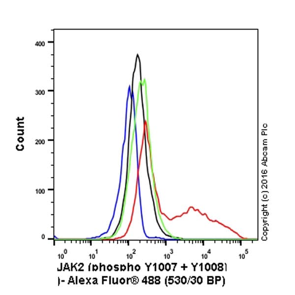 Anti-JAK2 (phospho Y1007 + Y1008) antibody [E132](AB32101)
