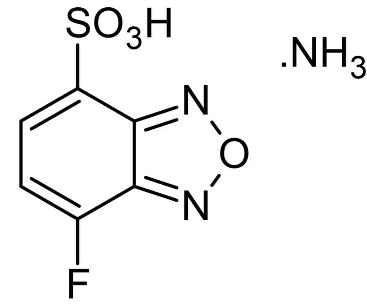 SBD-F (7-Fluorobenzofurazan-4-sulfonic acid ammonium salt), Fluorescent thiol indicator(AB145405)