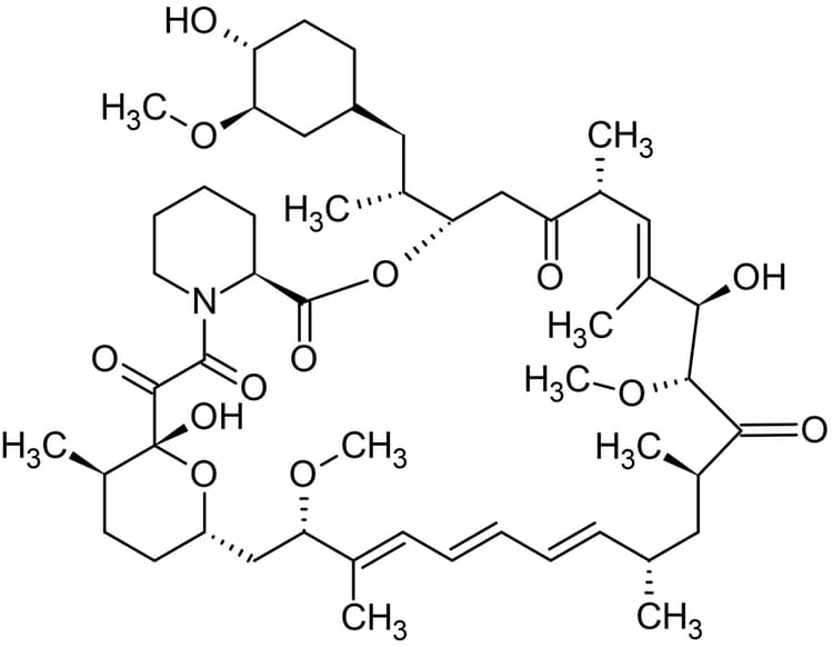Rapamycin Dmso Solution Immunosuppressant Ab146591  Chemical Structure Img185775