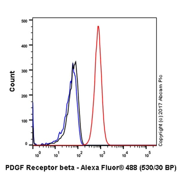 Anti-PDGFR alpha + PDGFR beta antibody [Y92] - C-terminal(AB32570)