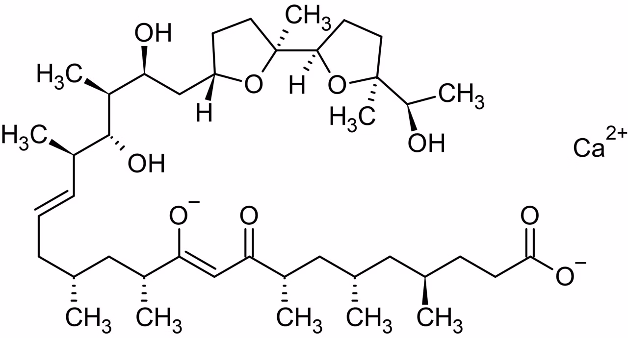 Ionomycin Ca2 Salt Ca2 Ionophore Ab120116 Chemical Structure Img181228