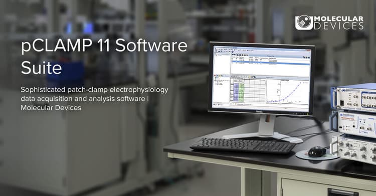 Molecular Devices Pclamp 11 Software Suite Hero