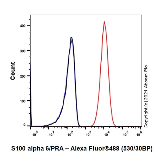 S100 Alpha 6 Pra Antibody Epr13084 69 Bsa And Azide Free Ab250543  Flow Cytometry Intracellular Img177147