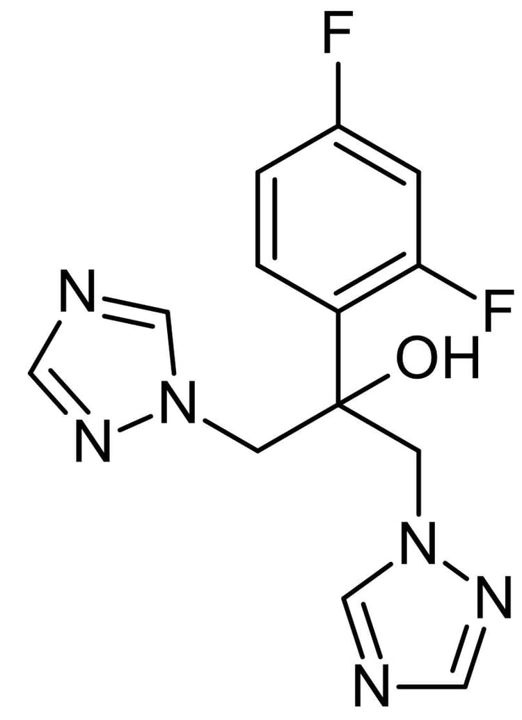 Fluconazole Cytochrome P450 Inhibitor Ab141065  Chemical Structure Img177226