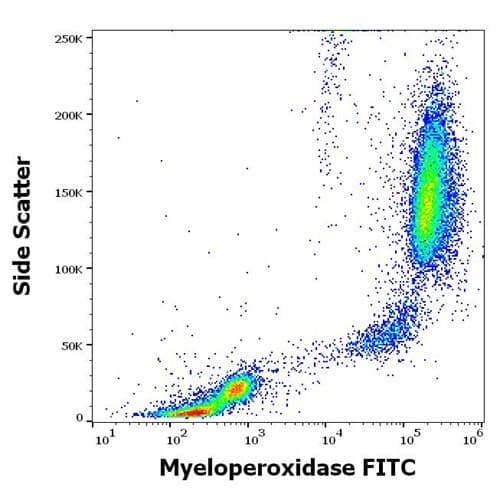 Fitc Myeloperoxidase Antibody Mpo421 8b2 Ab269284  Flow Cytometry Intracellular Img446371