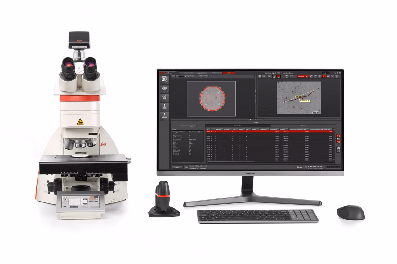 DM6 M Microscope With K3 Camera And Cleanliness Expert Software Kid21757540