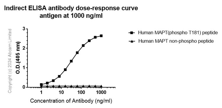 Anti-Tau (phospho T181) antibody [EPR22064](AB223192)