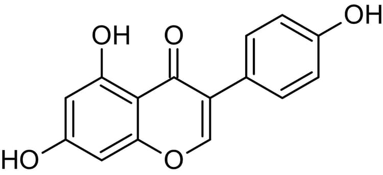Genistein Protein Tyrosine Kinase Inhibitor Ab120112  Chemical Structure Img173776