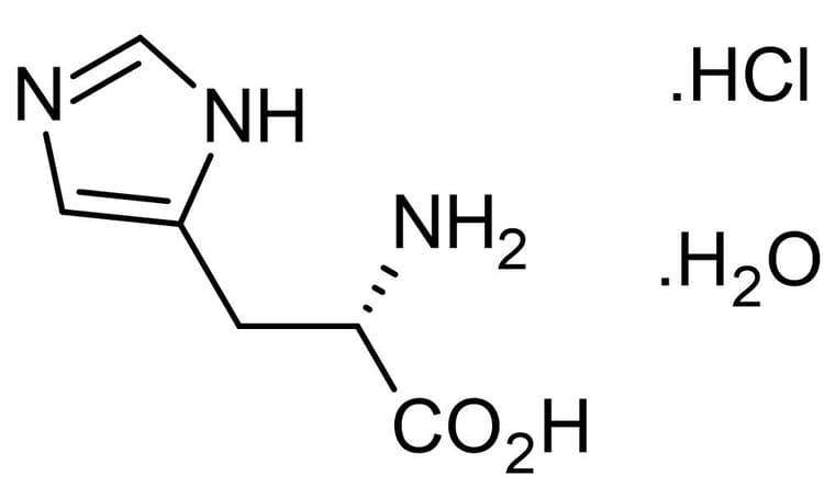 L Histidine Monohydrochloride Monohydrate Histamine Precursor Ab146231  Chemical Structure Img174420