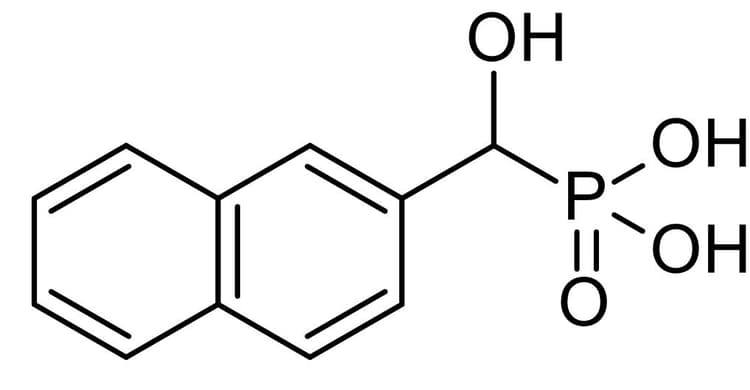 Hydroxy 2 Naphthalenylmethylphosphonic Acid Hnmpa Insulin Receptor Tyrosine Kinase Inhibitor Ab141566  Chemical Structure Img170802