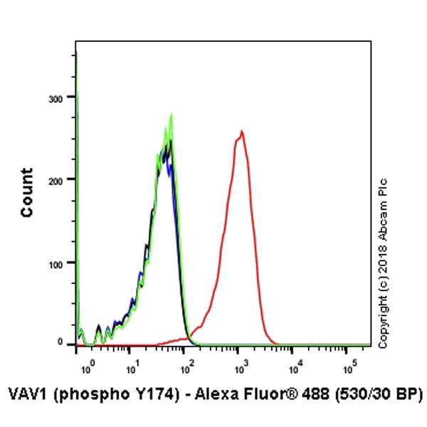 Alexa Fluor® 488 Anti-VAV1 (phospho Y174) antibody [EP510Y](AB237470)