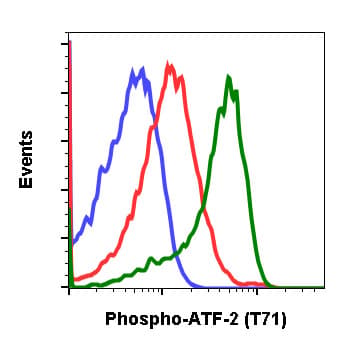 Atf2 Phospho T71 Antibody Atf2t71 G3 Ab278689  Flow Cytometry Img27621