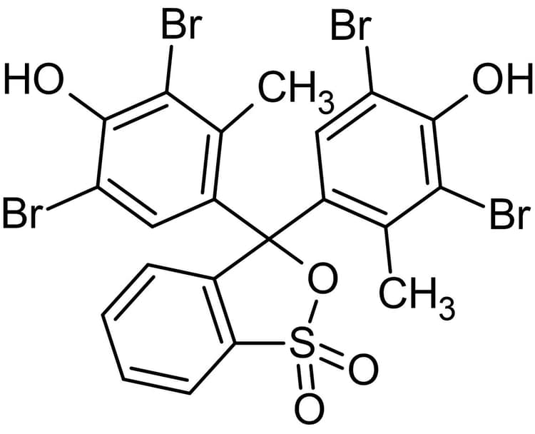 Bromocresol Green Ph Indicator Ab146324  Chemical Structure Img166810