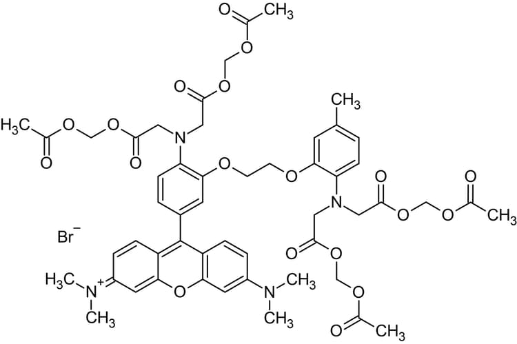 Rhod-2 AM, fluorescent Ca2+ indicator(AB142780)