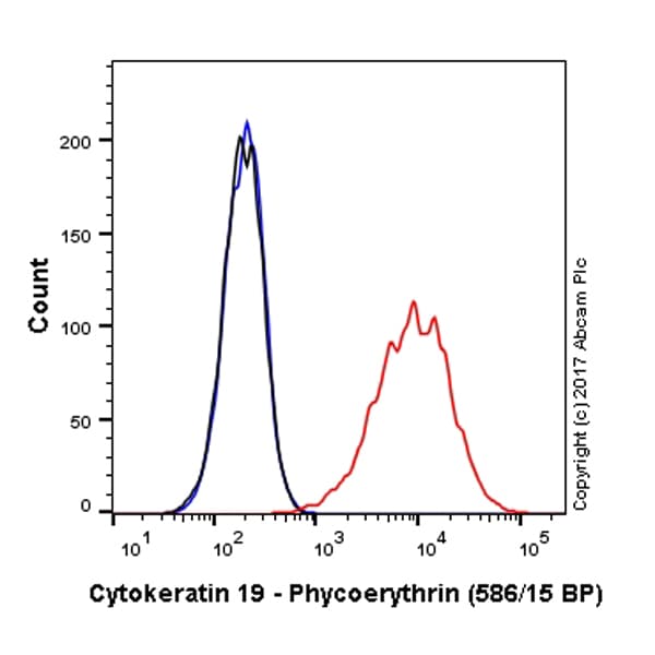 PE Anti-Cytokeratin 19 antibody [EPR1579Y](AB216705)