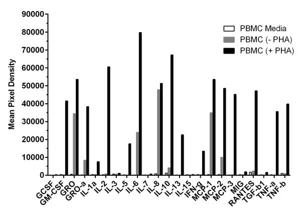 Cytokine Array - Human Cytokine Antibody Array (Membrane, 23 Targets)(AB133996)