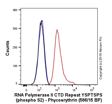 PE Anti-RNA polymerase II CTD repeat YSPTSPS (phospho S2) antibody [EPR18855](AB237281)