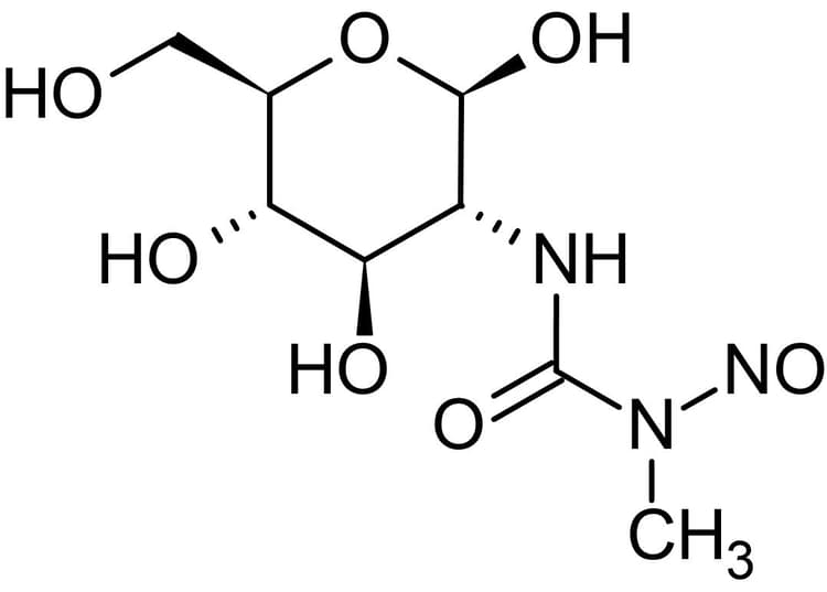 Streptozocin Pancreatic Beta Cell Toxin Ab142155  Chemical Structure Img184770