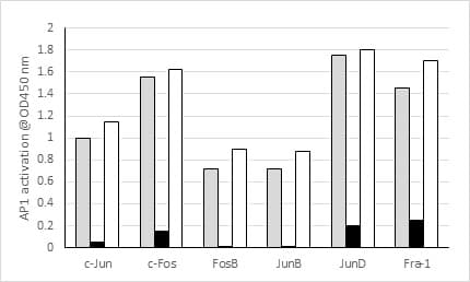 AP1 (c-Fos/FosB/Fra1/c-Jun/JunD) Transcription Factor Assay Kit (Colorimetric)(AB207196)