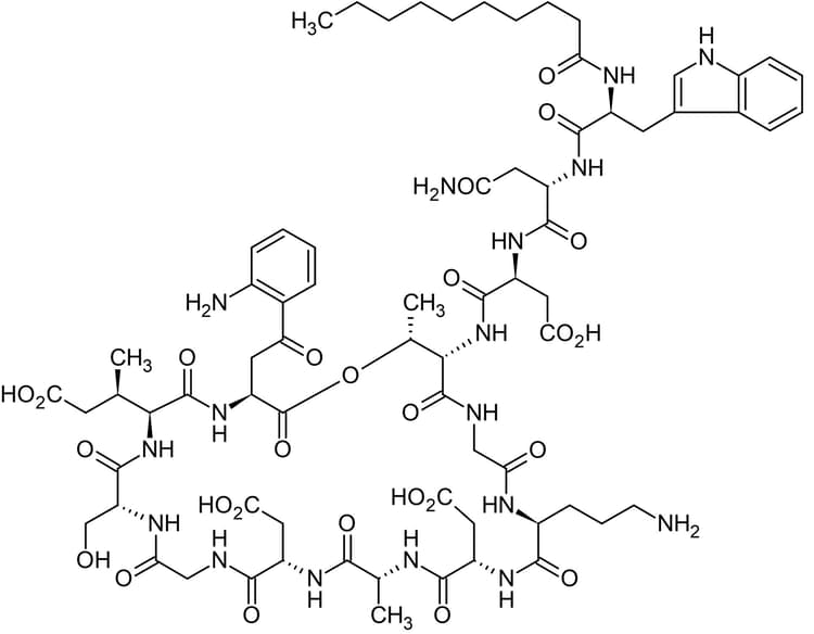Daptomycin, Lipopeptide antibiotic(AB141204)