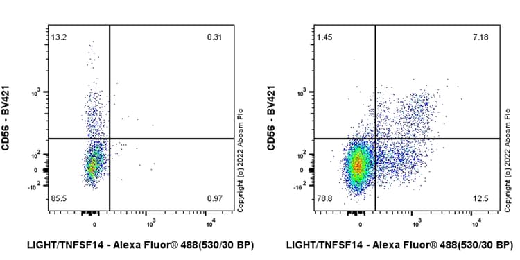 Anti-LIGHT/TNFSF14 antibody [EPR23428-536] - BSA and Azide free(AB305236)