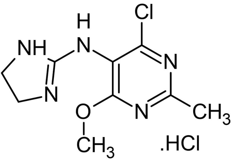 Moxonidine Hydrochloride I1 Imidazoline Receptor And Alpha2 Adrenergic Agonist Ab120789  Chemical Structure Img166678
