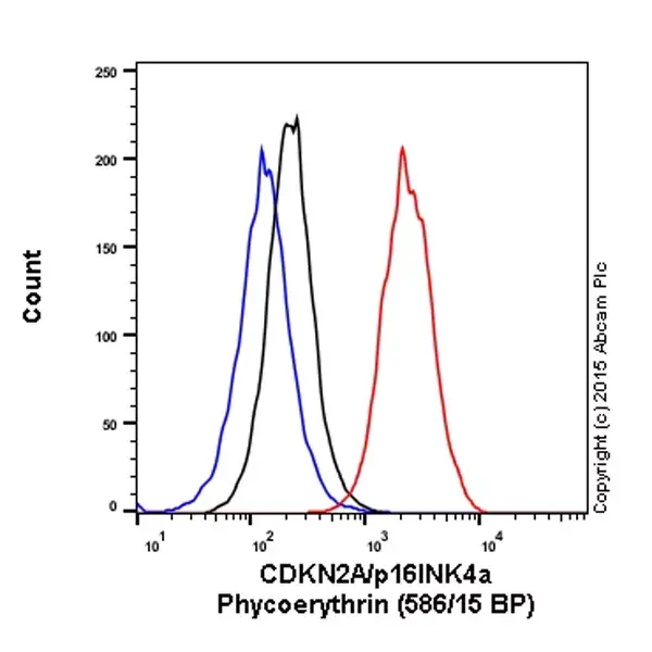 PE Anti-CDKN2A/p16INK4a antibody [EPR1473](AB209579)