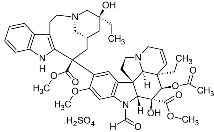 Vincristine Sulfate Salt Microtubule Inhibitor Ab120226  Chemical Structure Img168122