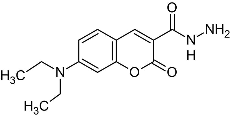 7-(Diethylamino)coumarin-3-carbohydrazide, derivatizing agent for carboxylic acid detection(AB145377)