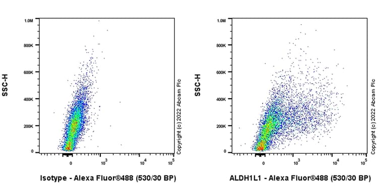 Aldh1l1 Antibody Epr25443 103 Astrocyte Marker Ab307696  Flow Cytometry Intracellular Img407618