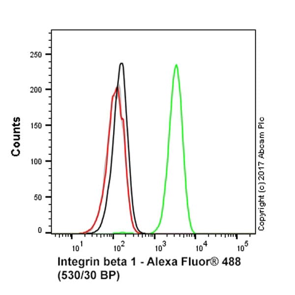 Alexa Fluor® 488 Anti-Integrin beta 1 antibody [P5D2](AB193591)