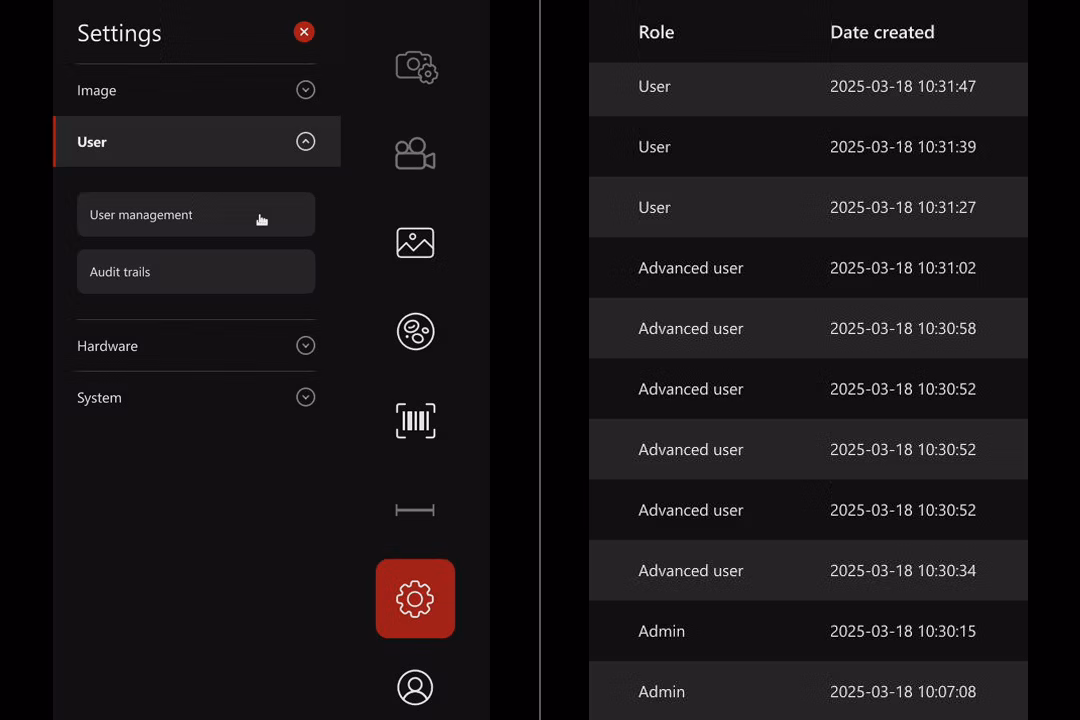 MateoFL Usermanagement Audittrails Kid21767650