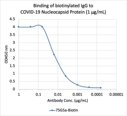 Biotin Anti-SARS-CoV-2 nucleocapsid protein antibody [75G5a](AB284654)