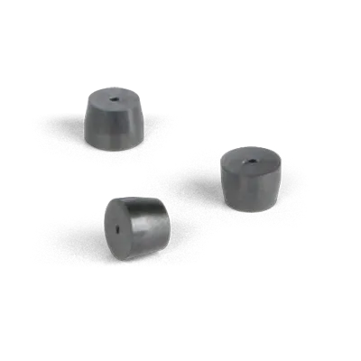 GC Short Ferrules, Vespel/Graphite (85/15%), (preconditioned) 1/16in to 0.5mm, 10/Pk