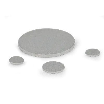 Frit, SS, 20µm x 1/2in Dia x 1/32in Thick, , 10/Pk