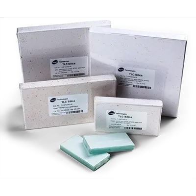 TLC Plates Silica, Claricep TLC Plates Silica, 100x100mm; 60A; Glass backing; F254, 40/Pk
