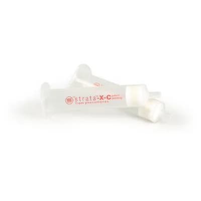 Strata-X-C 33 µm Polymeric Strong Cation, 30 mg / 3 mL, Tubes, 1000/PK