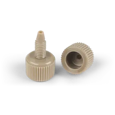 Sure-Lok FingerTight, 1-Pc Nut, PEEK, for 1/16in OD Tubing, 10-32 Thread, 5,000psi, 10/Pk