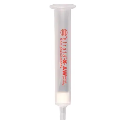 Strata-X-AW 33 µm Polymeric Weak Anion-PFAS, 500 mg/6 mL Tubes, 30/Pk